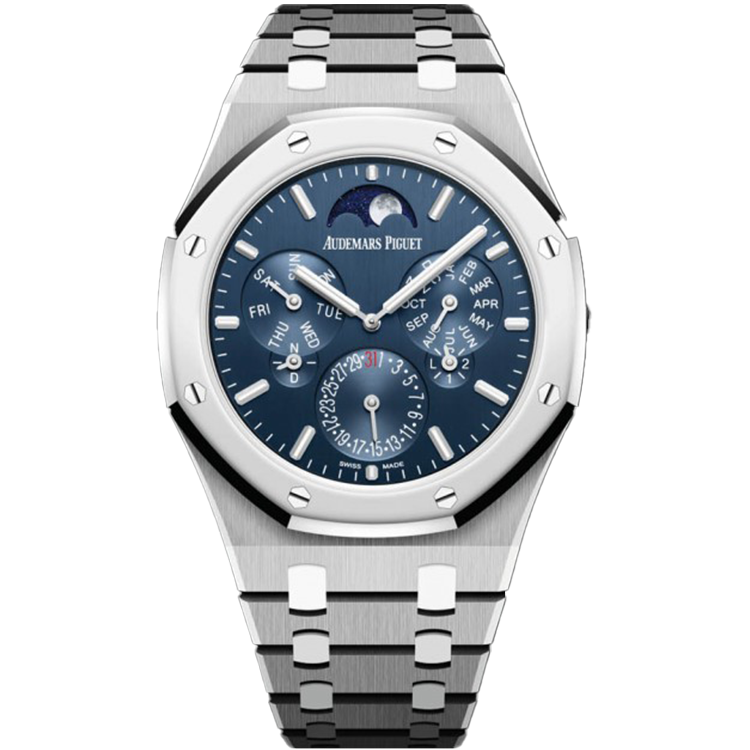 Audemars Piguet Royal Oak Blue Platinum 41mm - Image 1