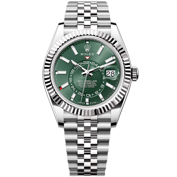 Rolex Sky-Dweller Green Steel 42mm