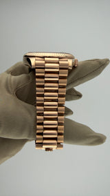 2020 Rolex Day Date 40 Olive Dial 228235 (Watch,Box,Card,2X Tags) - Thumb 8