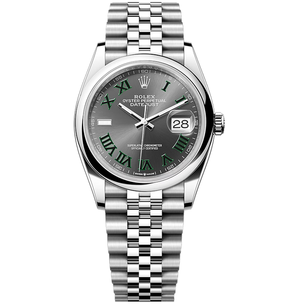 Rolex Datejust Grey Steel 36mm