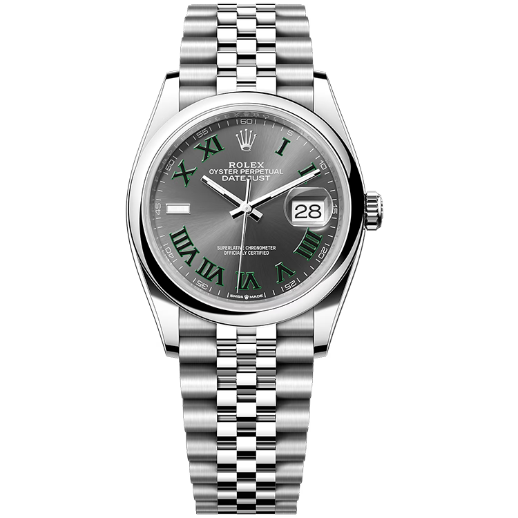 Rolex Datejust Grey Steel 36mm - Image 1