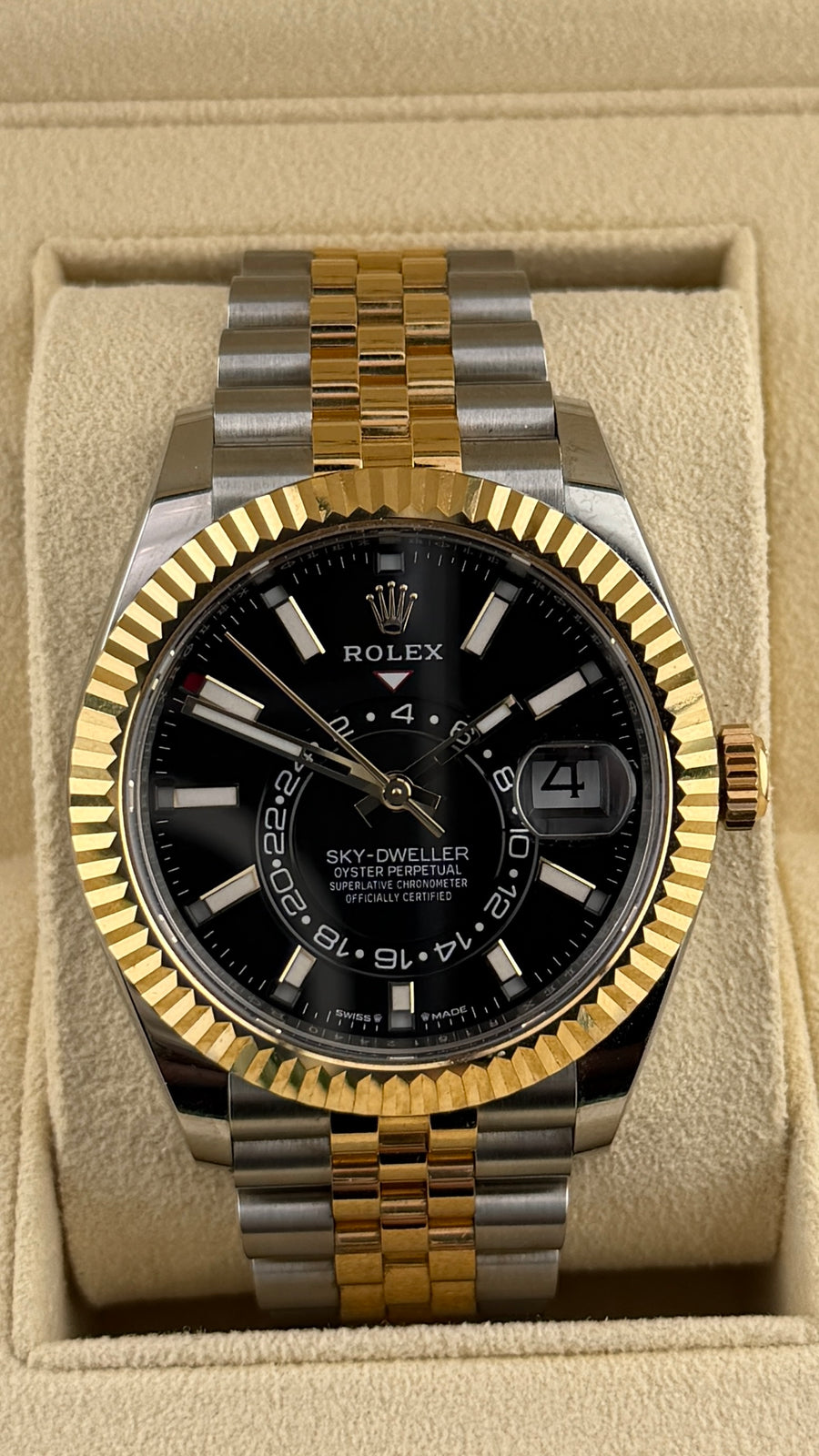 2025 Rolex Sky Dweller Black Dial 336933 (Watch,Card,Box & Booklets) - Image 1