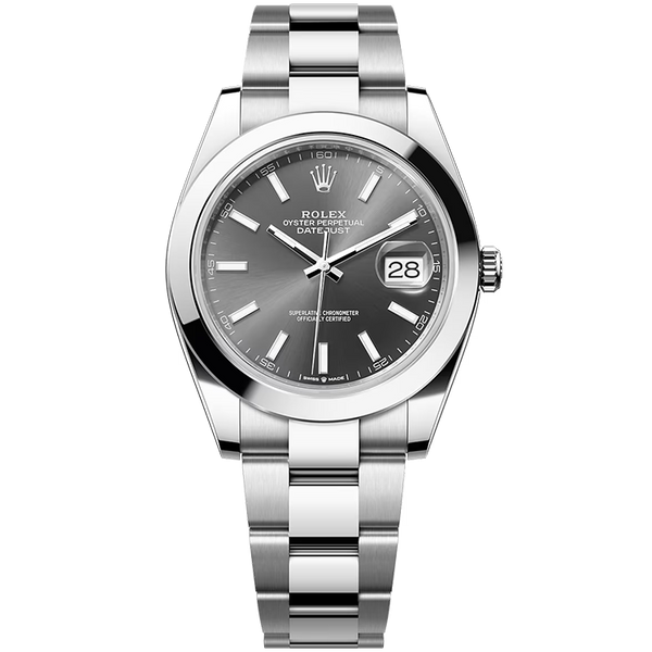 Rolex Datejust Grey Steel 41mm