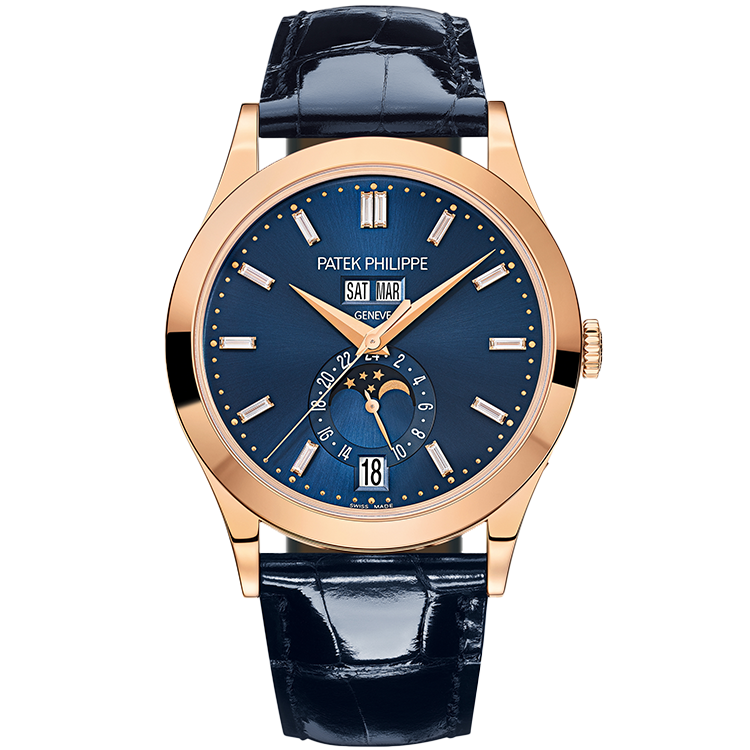 Patek Philippe Complications Blue Leather 39mm - Image 1