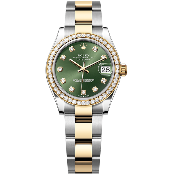 Rolex Datejust Green Two-Tone 31mm