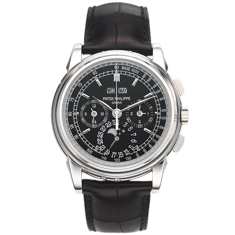 Patek Philippe Grand Complications Black Leather 41mm - Image 1