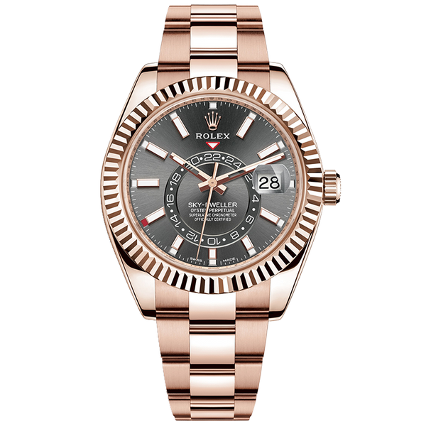 Rolex Sky-Dweller Grey Rose Gold 42mm