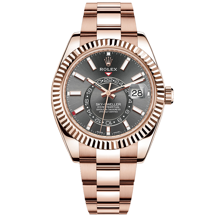 Rolex Sky-Dweller Grey Rose Gold 42mm - Image 1