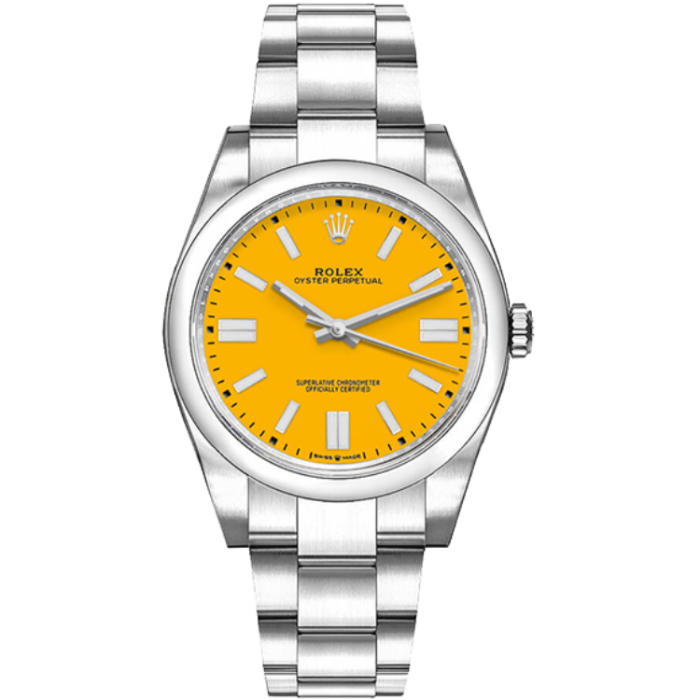 Rolex Oyster Perpetual Champagne Steel 41mm - Image 1
