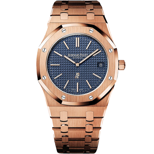 Audemars Piguet Royal Oak Jumbo Ultra Thin Blue Rose Gold 39mm