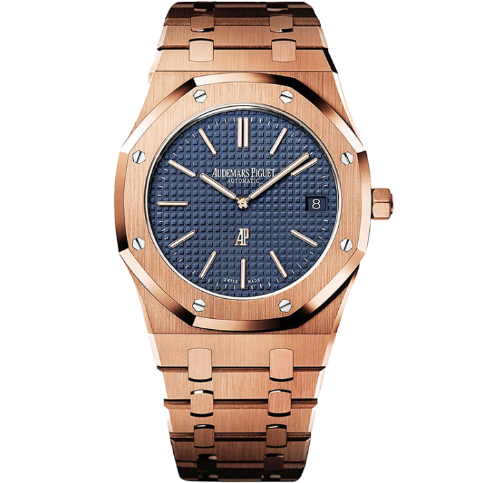 Audemars Piguet Royal Oak Jumbo Ultra Thin Blue Rose Gold 39mm - Image 1