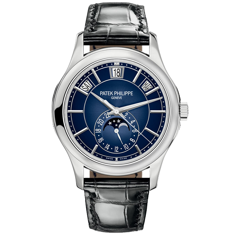 Patek Philippe Complications Blue Leather 40mm - Image 1