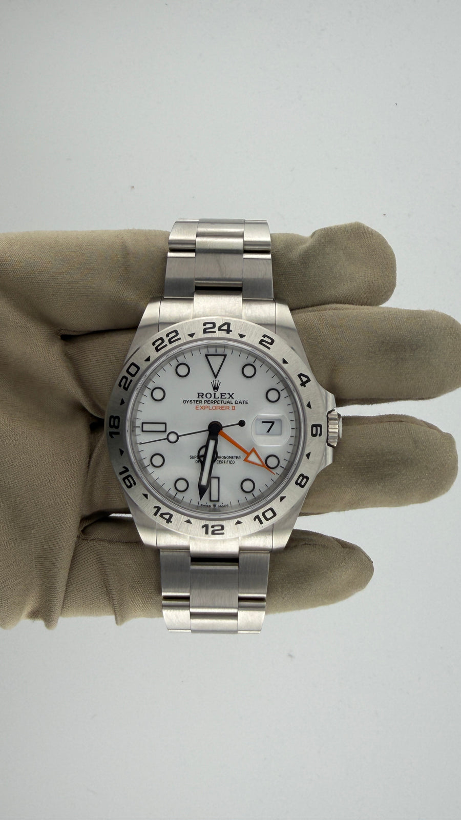 2026 Rolex Explorer II Polar 226570 ( Watch,Card,Wt,Box & Booklets ) - Image 2