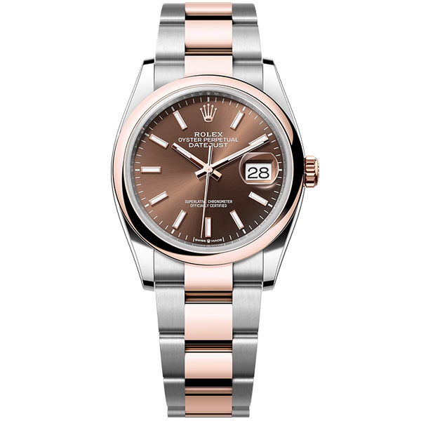 Rolex Datejust Chocolate Two-Tone 36mm