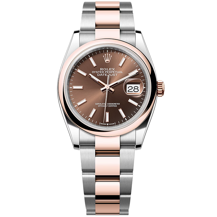 Rolex Datejust Chocolate Two-Tone 36mm - Image 1