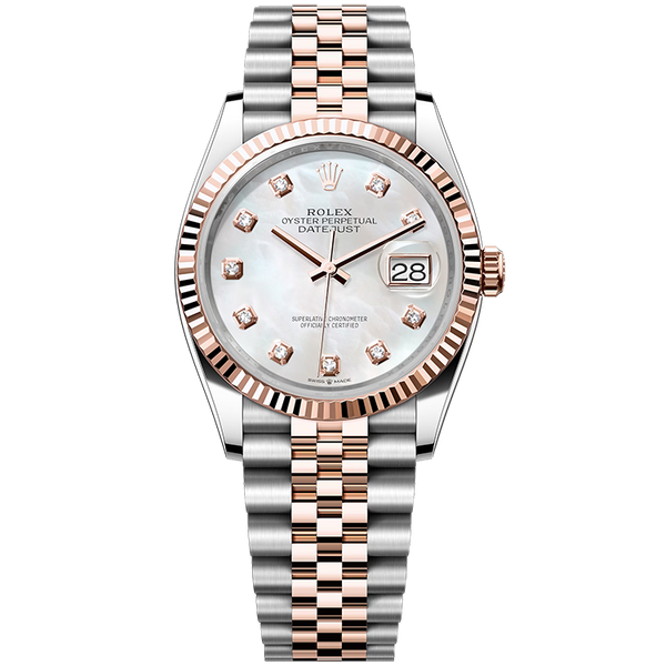 Rolex Datejust Mother of Pearl Two-Tone 36mm