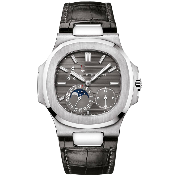 Patek Philippe Nautilus Grey Leather 40mm - Image 1