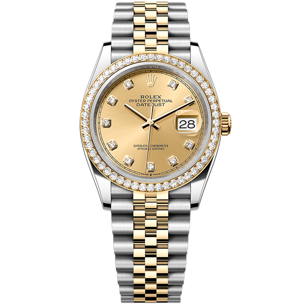 Rolex Datejust Champagne Two-Tone 36mm