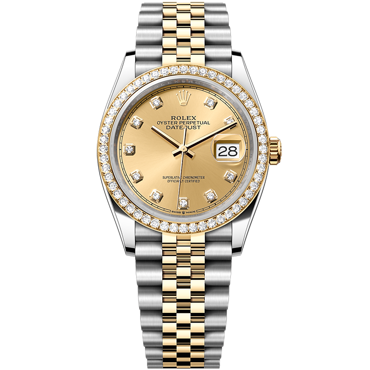 Rolex Datejust Champagne Two-Tone 36mm - Image 1