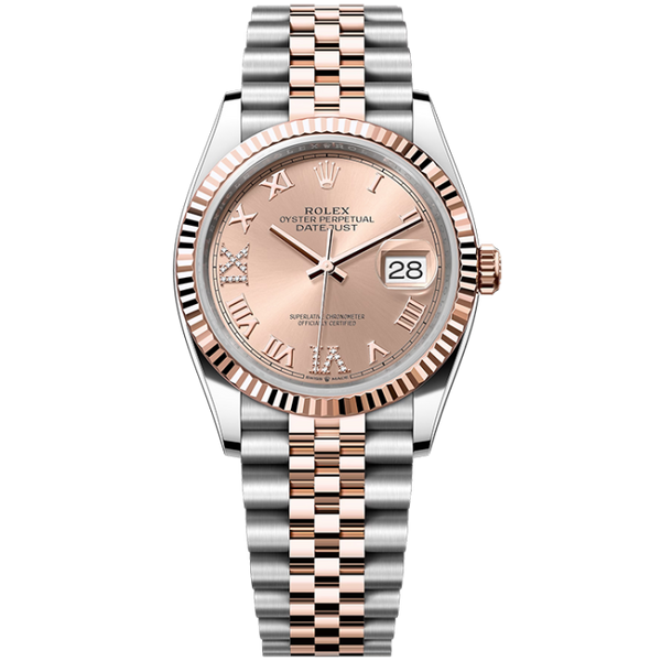 Rolex Datejust Rose Gold Two-Tone 36mm