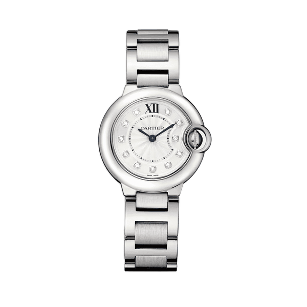 Cartier Ballon Bleu Small Silver Steel 28mm