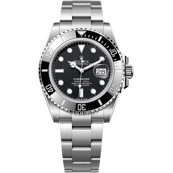 Rolex Submariner Black Steel 41mm