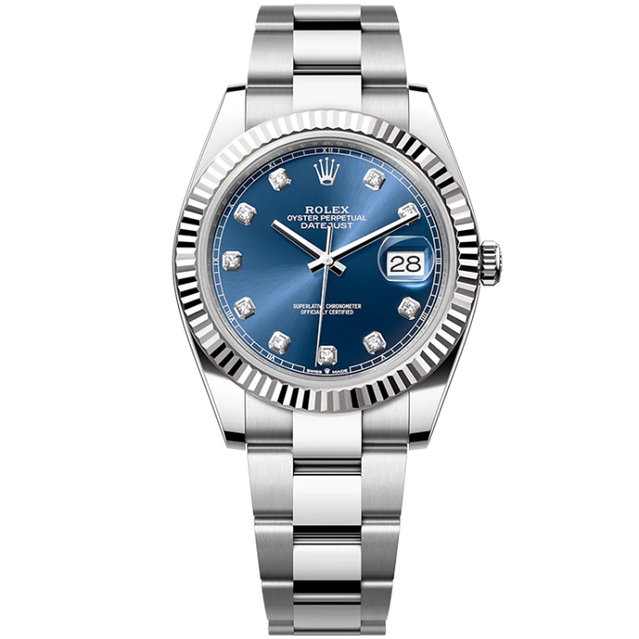 Rolex Datejust Blue Steel 41mm - Image 1