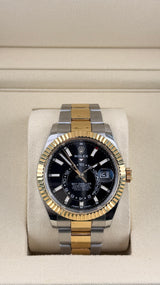 2025 Rolex Sky-Dweller Black Dial 336933 (Watch, Card & Box) - Thumb 1