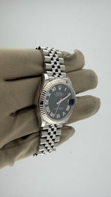 2020 Rolex Date-Just 31 Black Roman Dial 278274 ( Watch,Card,Wt,Box & Booklets) - Thumb 4