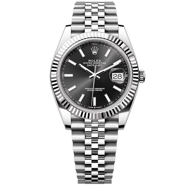 Rolex Datejust Black Steel 41mm