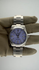 New 2026 Rolex Oyster Perpetual 41 Lavender 134300 (Watch,Card,Box & Booklets) - Thumb 2