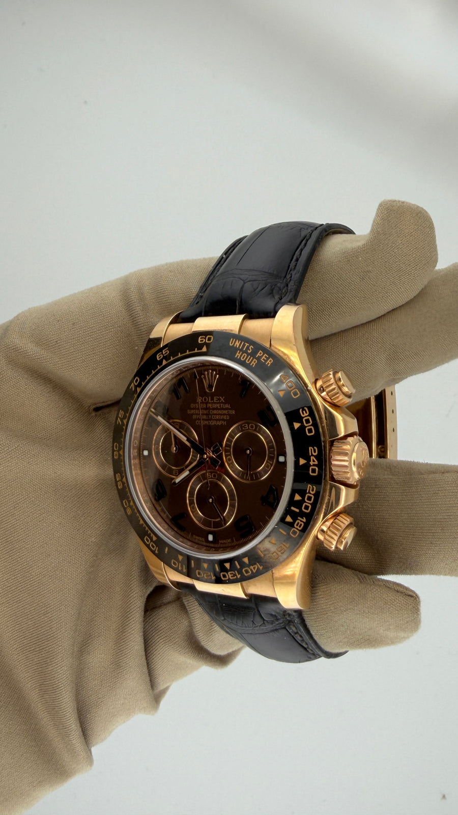Rolex Daytona Chocolate Leather 40mm - Image 3
