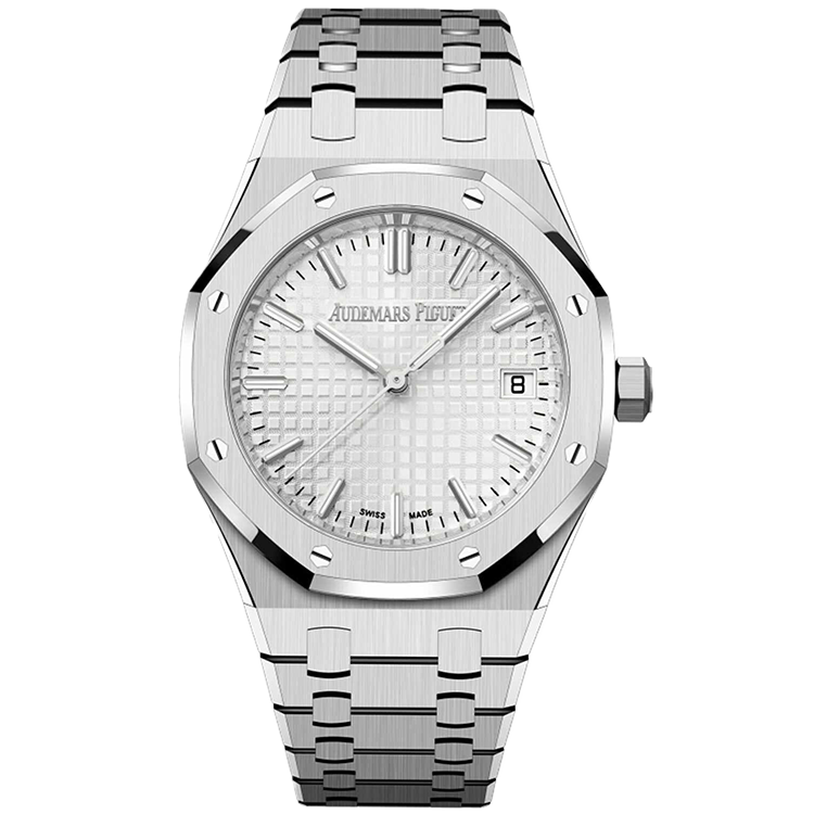 Audemars Piguet Royal Oak White Steel 34mm - Image 1