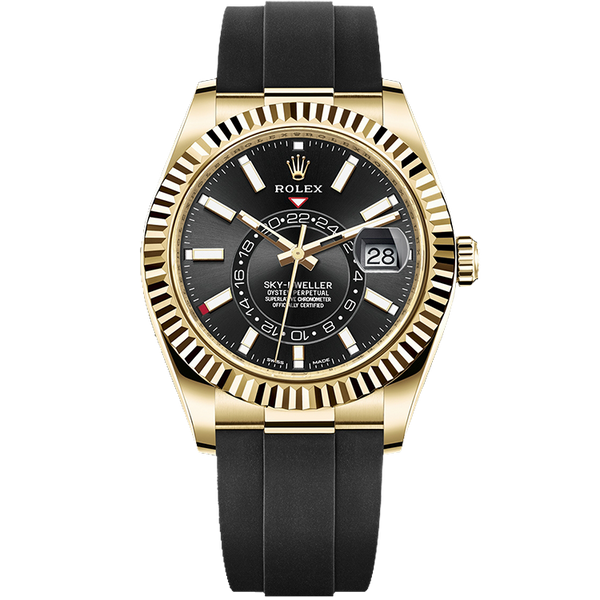 Rolex Sky-Dweller Black Rubber 42mm