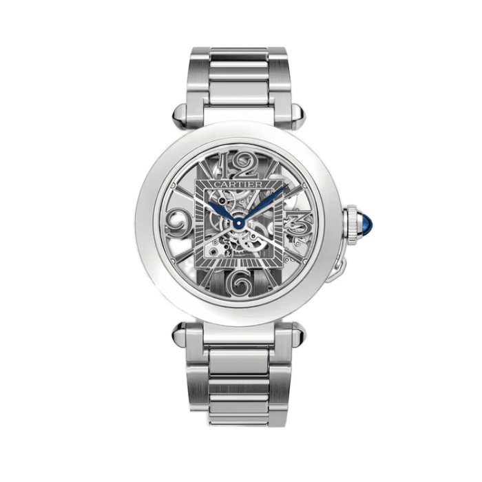 Cartier Pasha Skeleton Steel 41mm - Image 1
