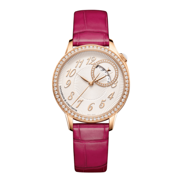 Vacheron Constantin Égérie Moon Phase Cream Alligator Leather 35mm - Image 1