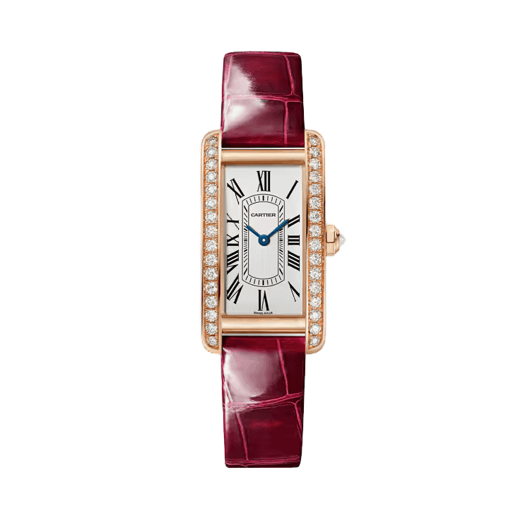 Cartier Tank Américaine White Leather 19.4mm - Image 1
