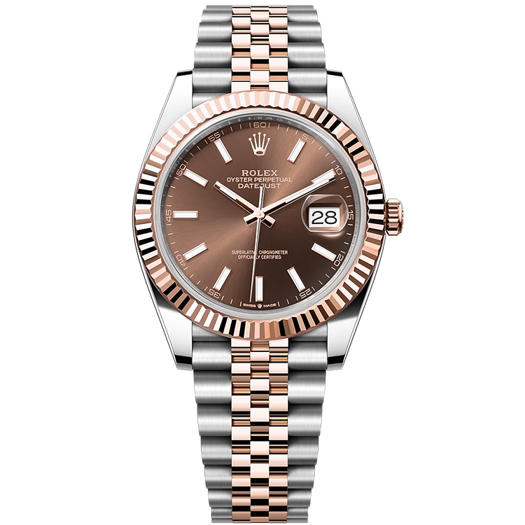Rolex Datejust Rose Gold Two-Tone 41mm - Image 1