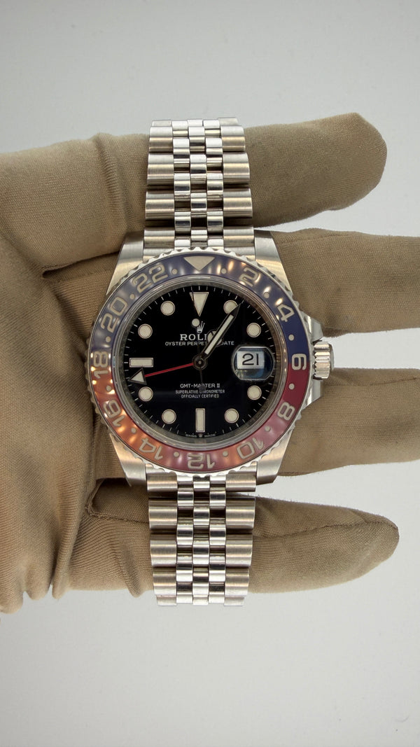 2020 Rolex GMT Master II “PEPSI” 126710BLRO (Watch, Card & Box)