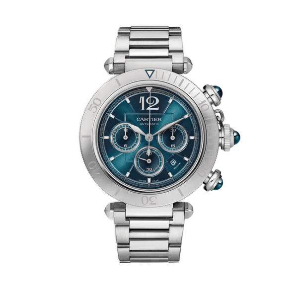 Cartier Pasha Blue Steel 41mm