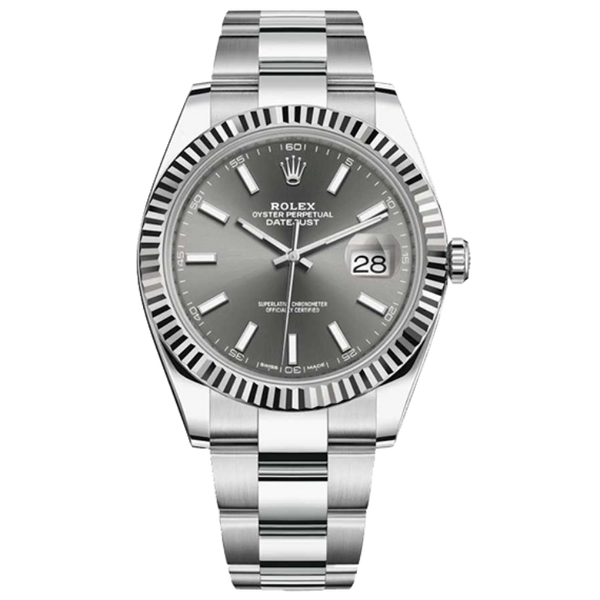 Rolex Datejust Grey Steel 41mm