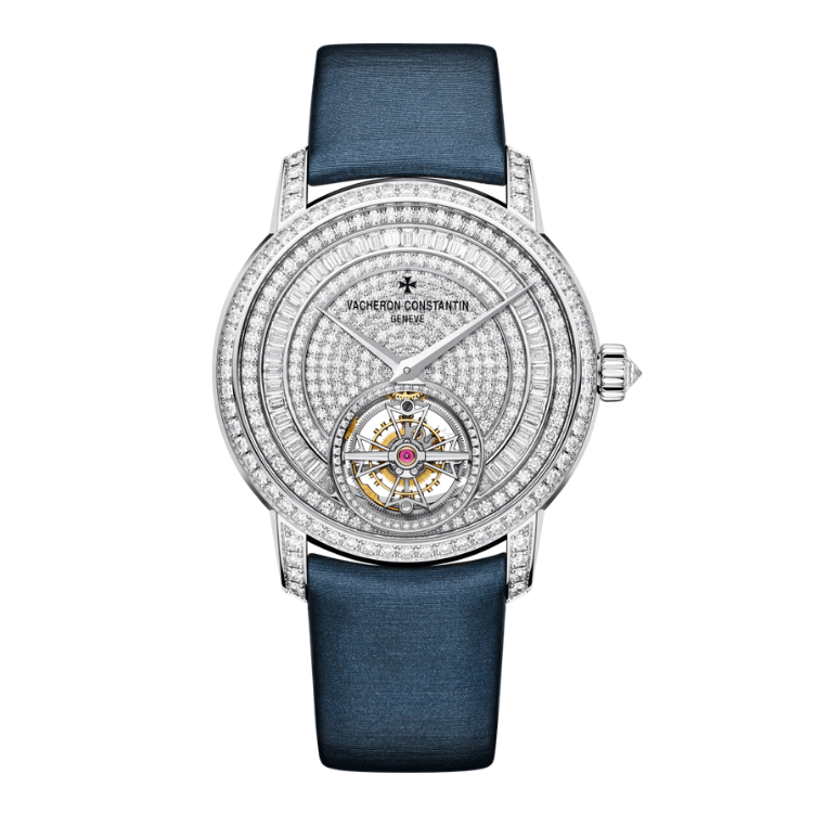 Vacheron Constantin Traditionnelle Tourbillon Diamond Pave Satin 39mm - Image 1
