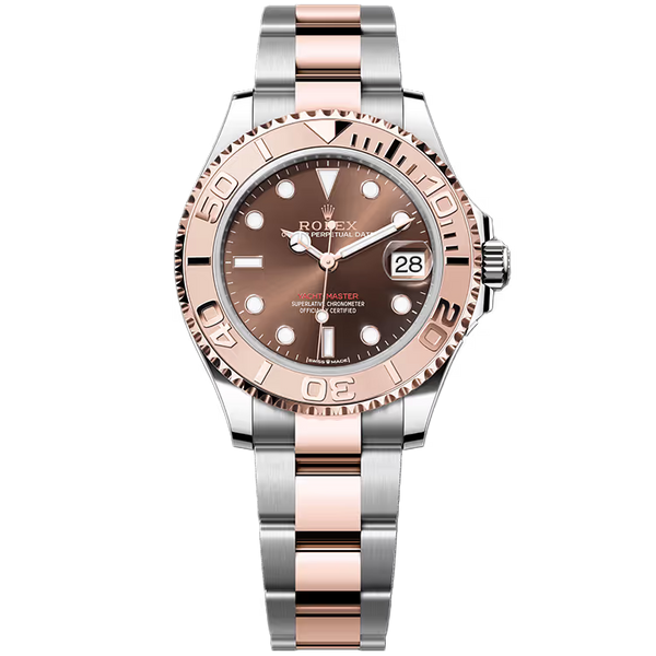 Rolex Yacht-Master 37 Chocolate Dial Steel & Rose Gold Oyster Bracelet 37mm