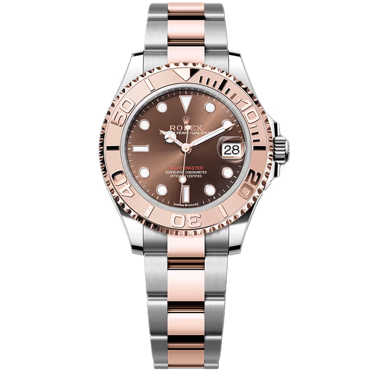 Rolex Yacht-Master 37 Chocolate Dial Steel & Rose Gold Oyster Bracelet 37mm - Image 1