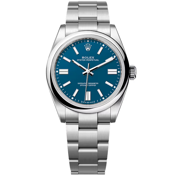 Rolex Oyster Perpetual 41 Blue Dial Stainless Steel Oyster Bracelet 41mm