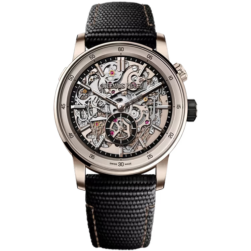 Audemars Piguet 11.59 Skeleton Dial 150th Anniversary Minute Repeater Supersonnerie Black Ceramic Rubber Strap 41mm