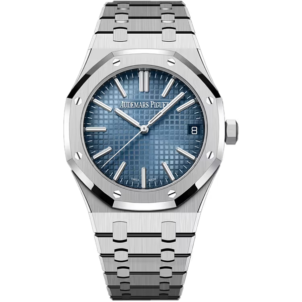 Audemars Piguet Royal Oak Blue Dial White Gold 41mm
