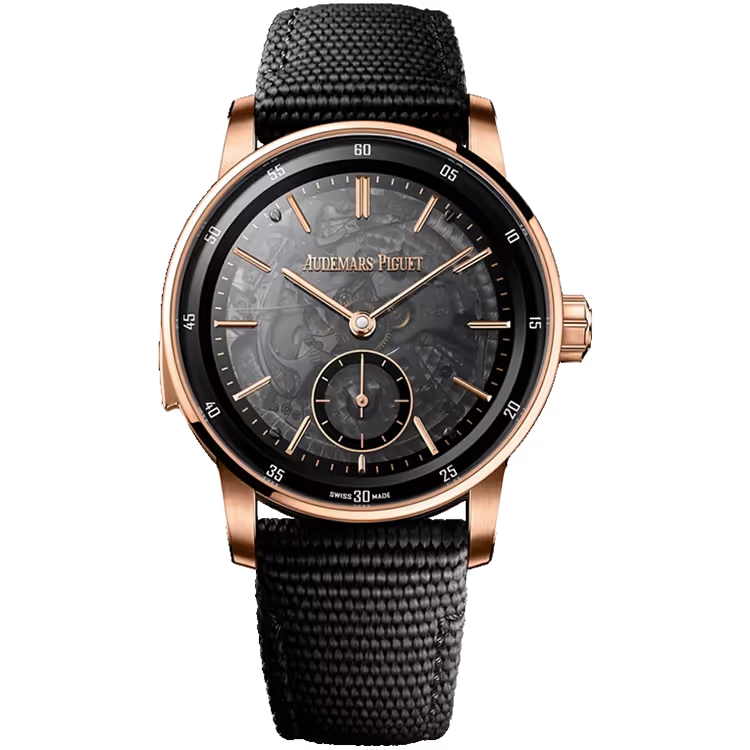 Audemars Piguet Code 11.59 Skeleton Dial Minute Repeater Black Ceramic Rubber Strap 41mm - Image 1