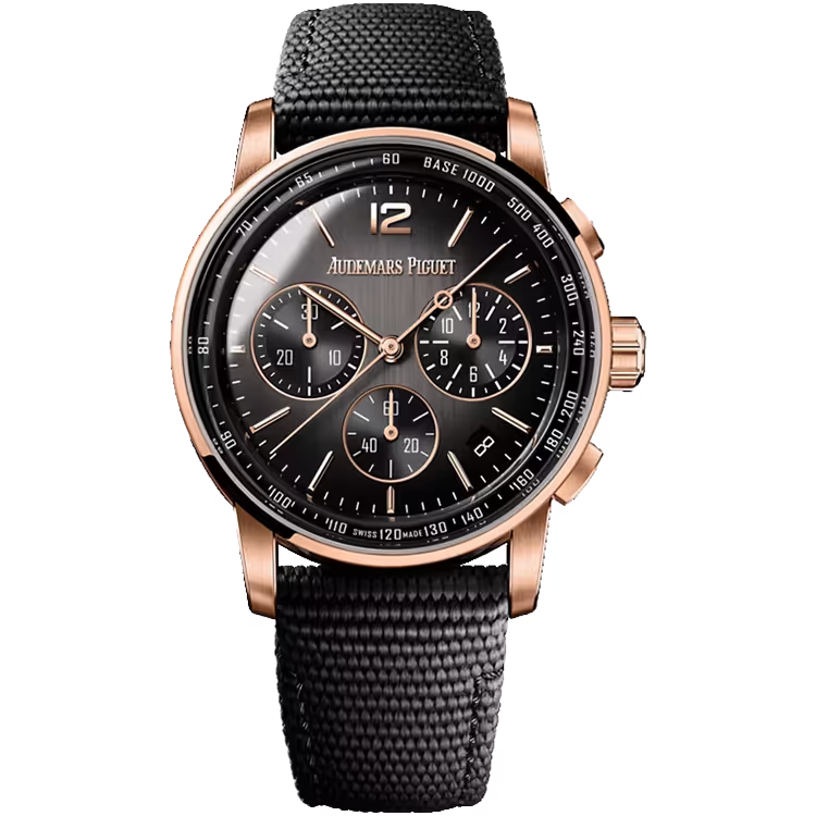 Audemars Piguet Code 11.59 Grey Dial Chronograph Black Ceramic Rubber Strap 41mm - Image 1