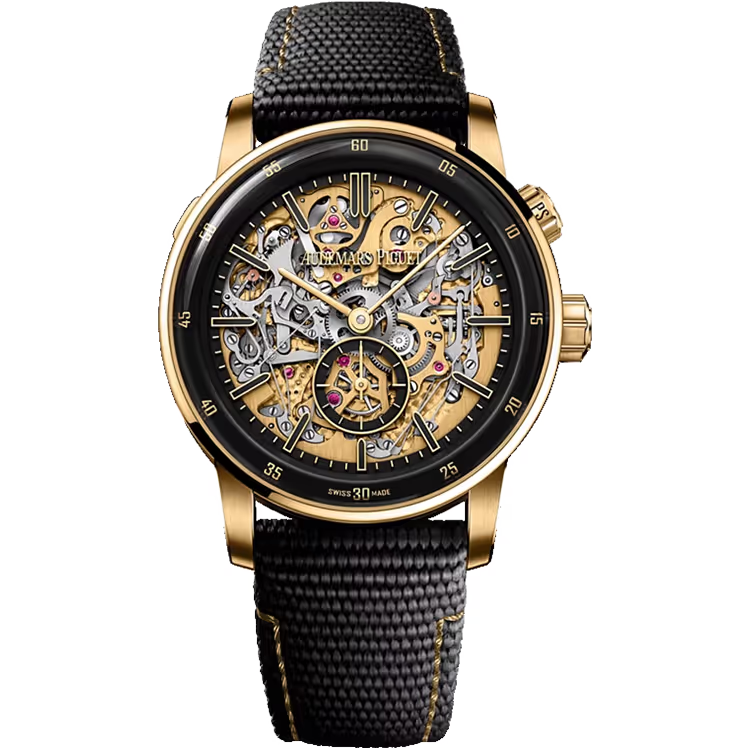 Audemars Piguet Code 11.59 Skeleton Dial Minute Repeater Black Ceramic Rubber Strap 41mm - Image 1